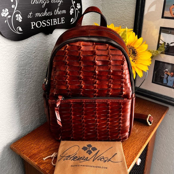 Patricia Nash Bags New Patricia Nash Backpack Large Woven